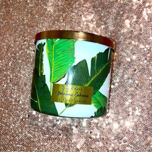 BBW 3 Wick Candle : Banana Cabana